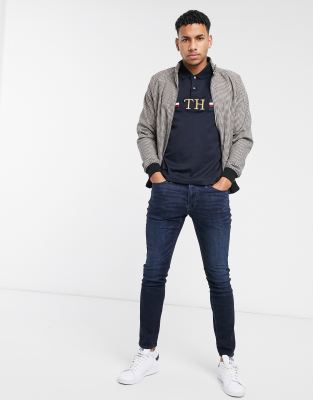 tommy jeans slim fit polo