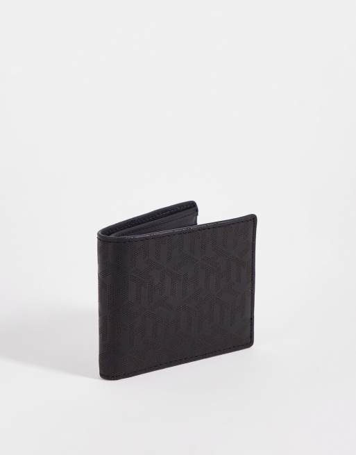 Tommy Hilfiger Embossed-Monogram Leather Wallet