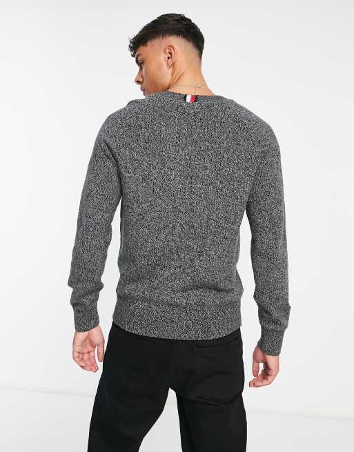 Monogram Embroidered Wool Crewneck - Men - Ready-to-Wear