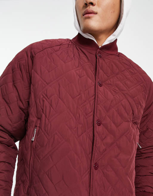 Tommy hilfiger hot sale burgundy jacket