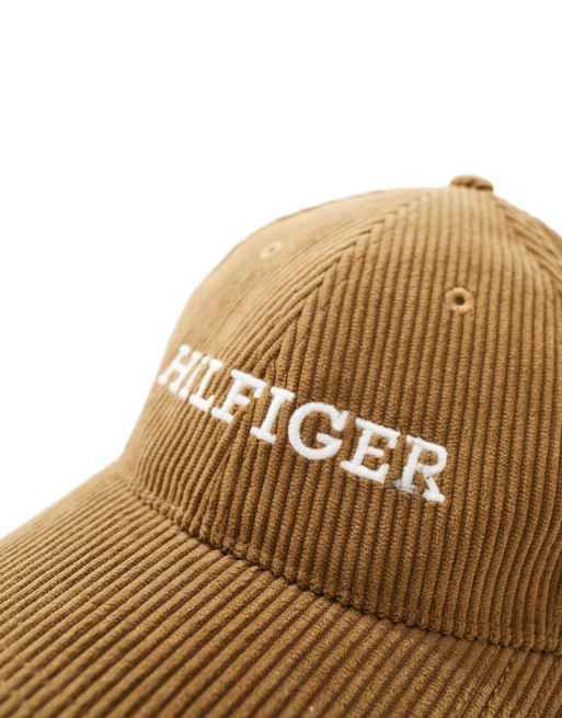 Tommy Hilfiger monotype corduroy ASOS | khaki cap desert in