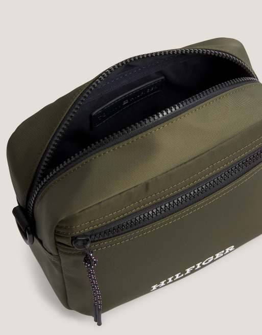 Tommy hilfiger green bag sale
