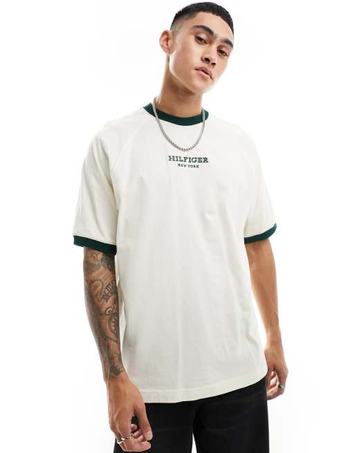 Tommy hilfiger deals ringer tee