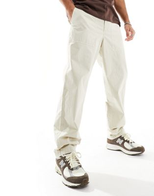 Tommy Hilfiger Murray papertouch utility trousers in stone