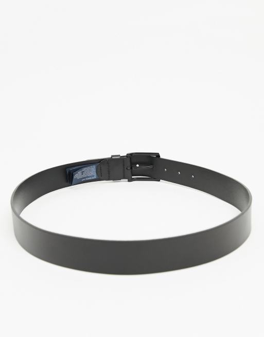 Buy Tommy Hilfiger Denton Matte Leather Belt black from £28.55