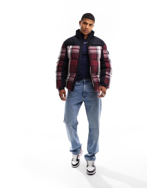 Tommy Hilfiger new york check puffer jacket in check ASOS