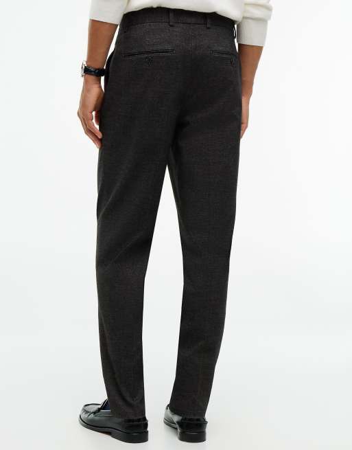 Tommy Hilfiger New York Label gebürstete Tapered-Hose in Schwarz, 4 von 6