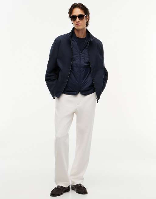 Tommy Hilfiger New york label performance 3-in-1 jacket in navy blue, 2 of 7