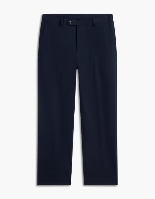 Tommy Hilfiger New york label performance jersey trousers in navy blue, 6 of 7