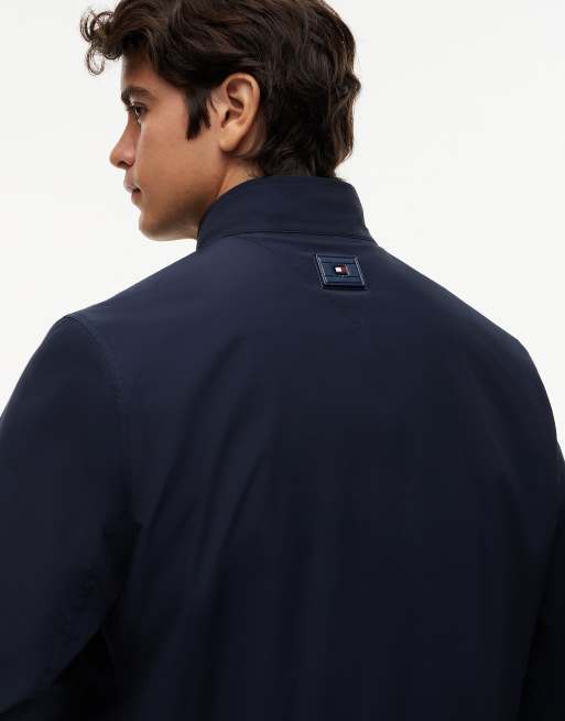 Tommy Hilfiger New york label performance Relaxed-Harrington-Jacke in Marineblau, 3 von 6