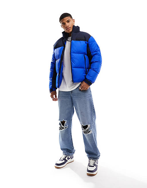 Tommy Hilfiger new york puffer jacket in ultra blue | ASOS