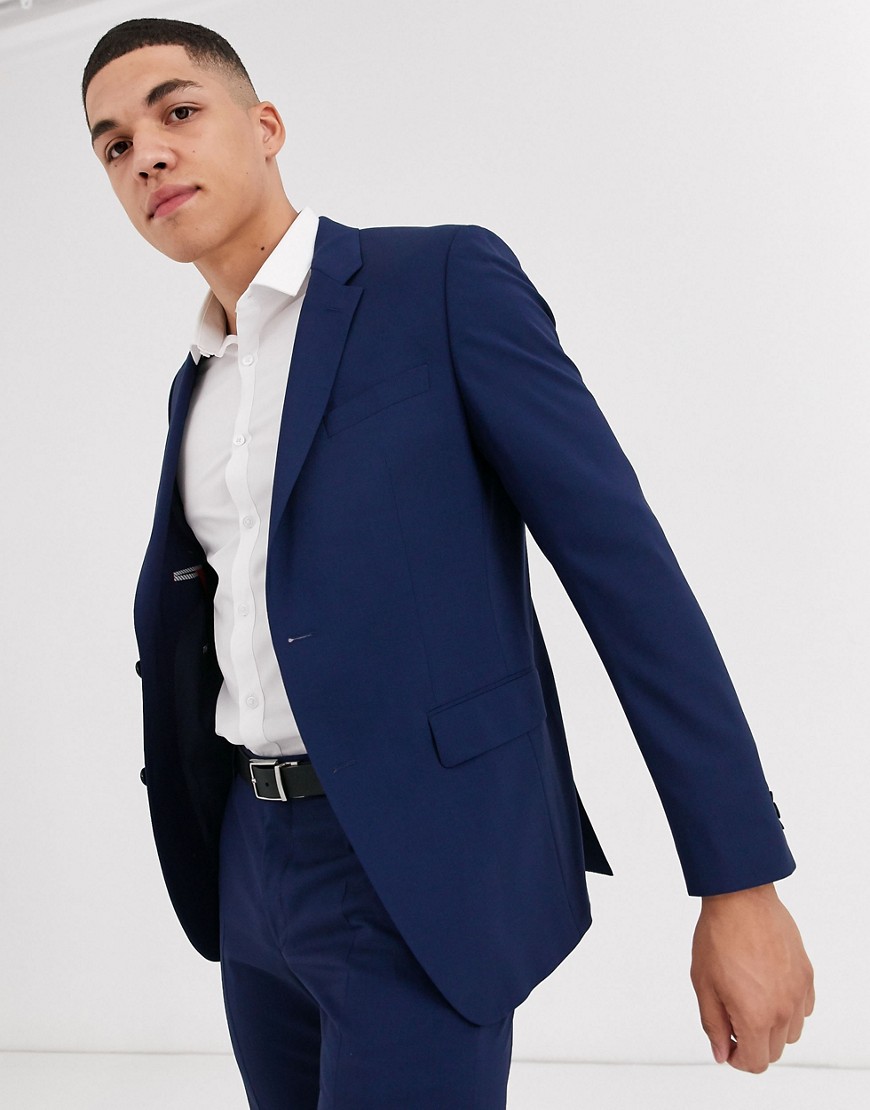 Tommy Hilfiger – Norman – Kavaj med extra smal passform, del av kostym-Marinblå