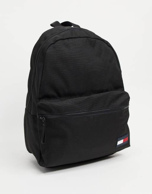 Tommy hilfiger black store nylon backpack