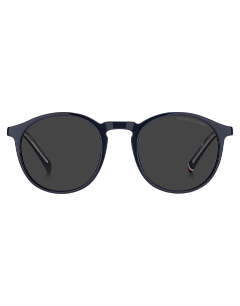 Tommy Hilfiger - Occhiali da sole rotondi blu - view 1