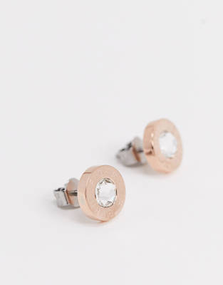 hilfiger ohrstecker rosegold