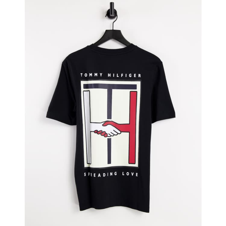 unisex | back Planet One in Tommy capsule Hilfiger t-shirt black ASOS print