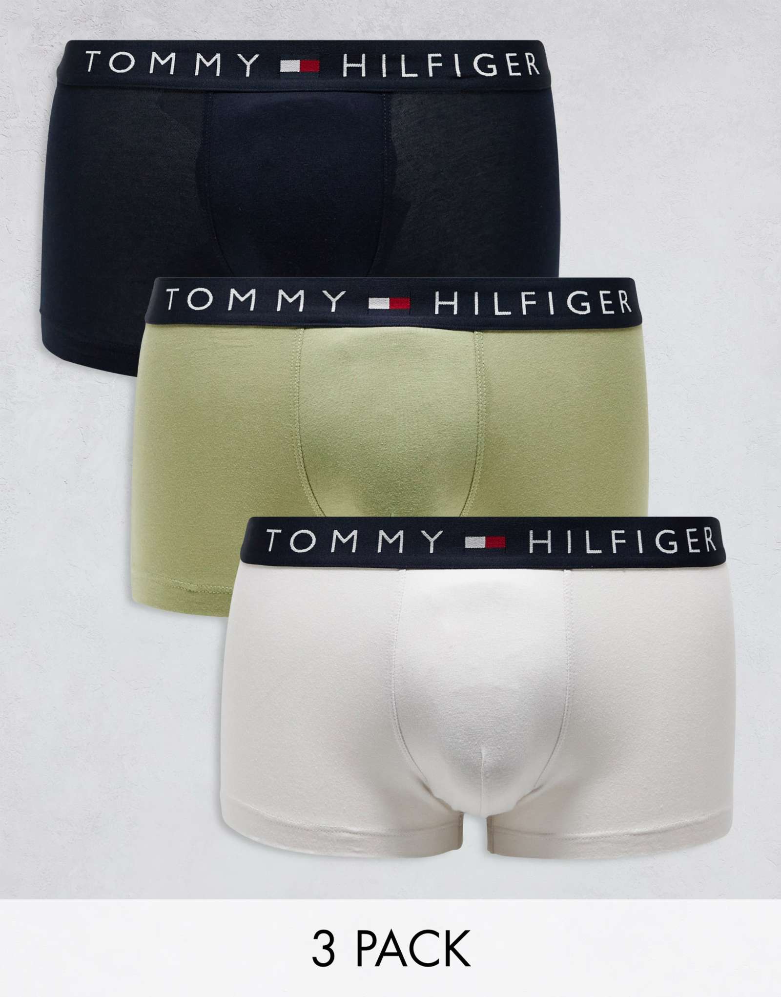 Оригинальные трусы Tommy Hilfiger из 3-х упаковок в мульти