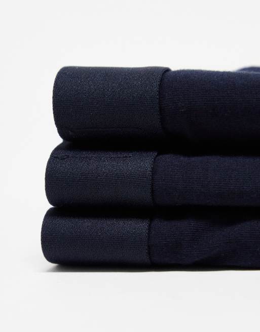 Tommy Hilfiger original 3 pack briefs in navy, 4 of 4