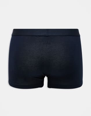 Tommy Hilfiger Underwear 3 Pack Trunks In Black
