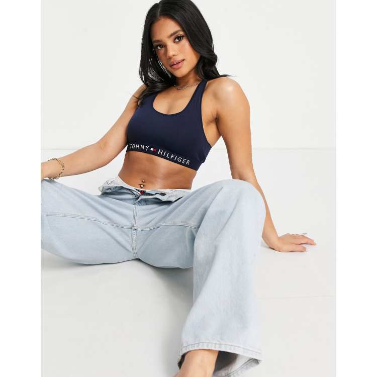 Tommy Hilfiger Bralette Bra with Navy Underwire - ESD Store fashion,  footwear and accessories - best brands shoes and designer shoes