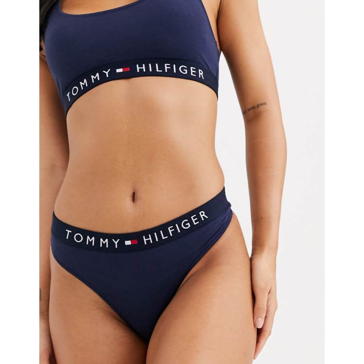 Tanga Tommy Hilfiger Iconic Navy - Dreamstock.