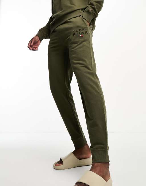 Tommy hilfiger khaki joggers hotsell