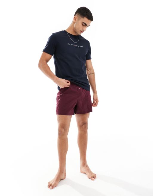 Tommy Hilfiger Original lounge t-shirt in navy, 4 of 4
