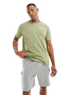 Tommy Hilfiger original lounge t shirt in olive-Green