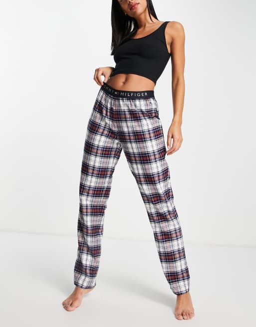 Pantalon a carreaux tommy hilfiger clearance