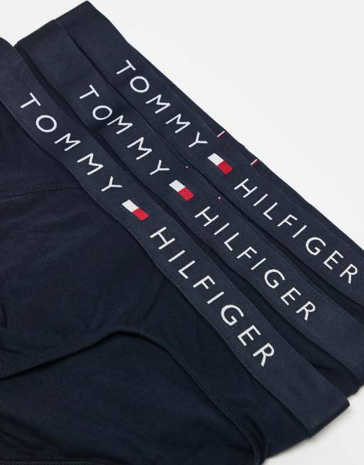 Tommy Hilfiger - Original - Set van 3 onderbroeken in marineblauw, 2 van 4