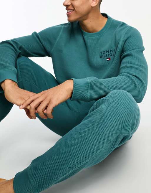 Tommy hilfiger store teal sweatshirt