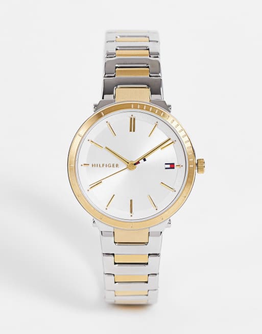 Tommy Hilfiger - Orologio con bracciale da donna in metalli misti multicolore 1782408