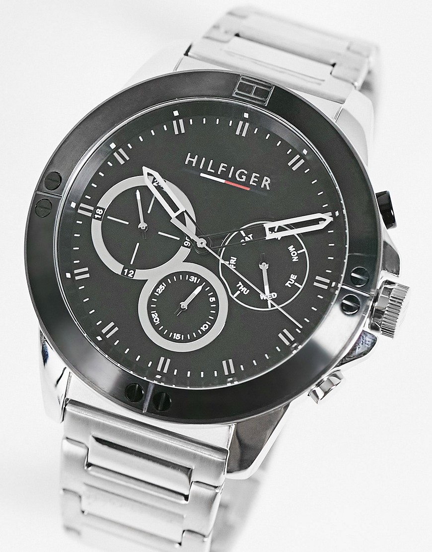 Image of Tommy Hilfiger - Orologio cronografo con bracciale da uomo argento 1791890