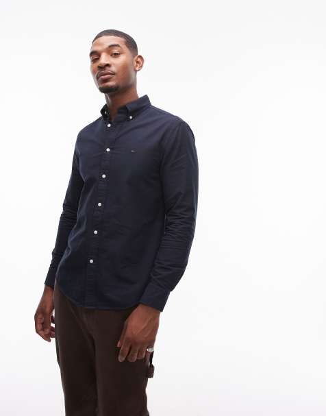 Tommy Hilfiger – Oxford-Hemd in Marineblau - view 1