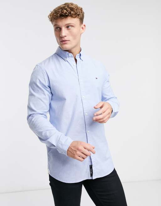 Tommy hilfiger stretch slim shop oxford shirt