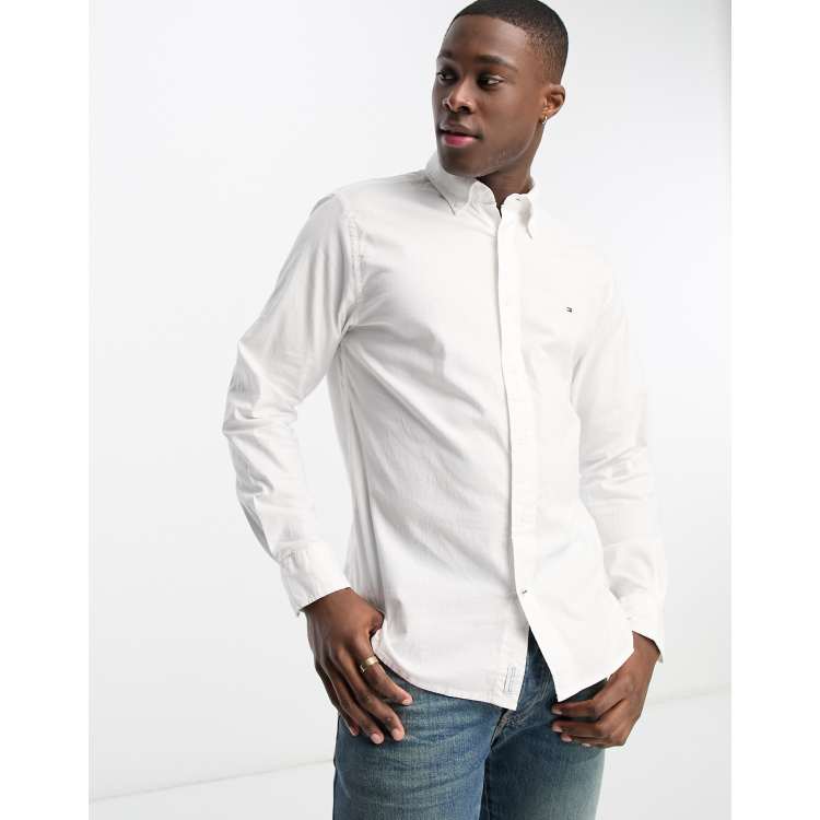 Tommy jeans 2025 white shirt