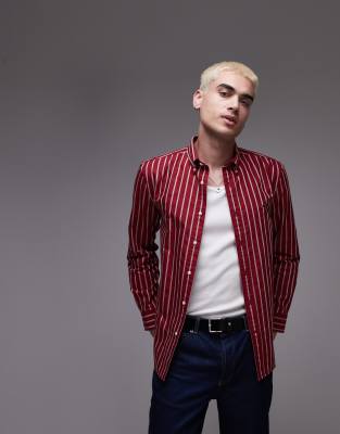 Tommy Hilfiger Oxford Stripe Shirt In Multi