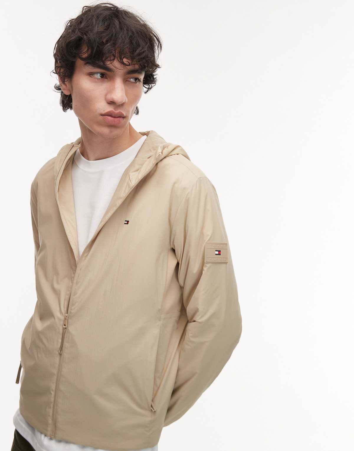 Tommy Hilfiger Packable jacket in light brown