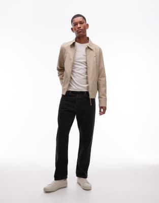 Tommy Hilfiger Packable Zip Up Jacket In Neutral