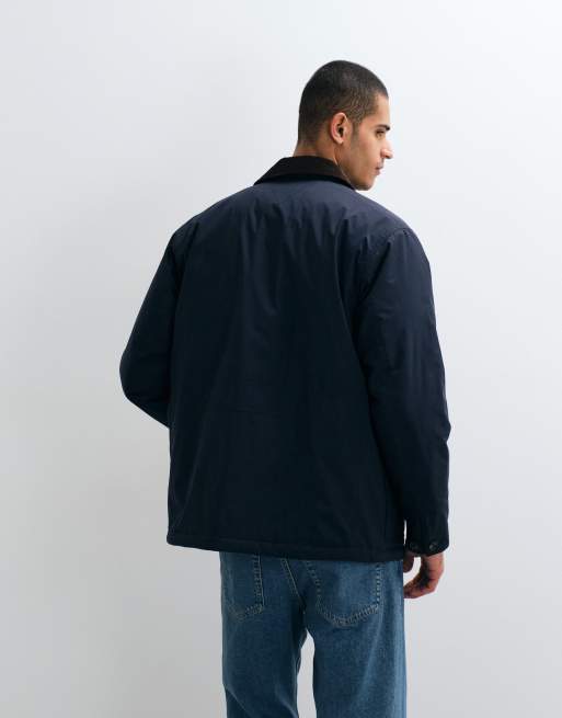 Tommy Hilfiger padded barn jacket in navy, 5 of 5