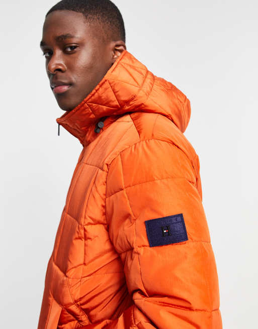 Tommy hilfiger shop jacket orange