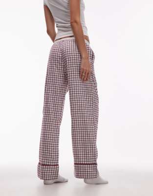 Tommy Hilfiger Pajama Bottoms In Red