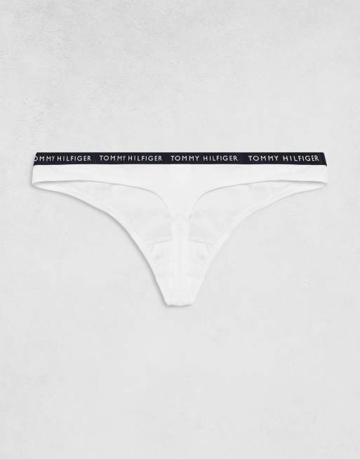 Tommy Hilfiger - Pakke med 3 G-strenge i rød/hvid/mørk marineblå, 3 af 3