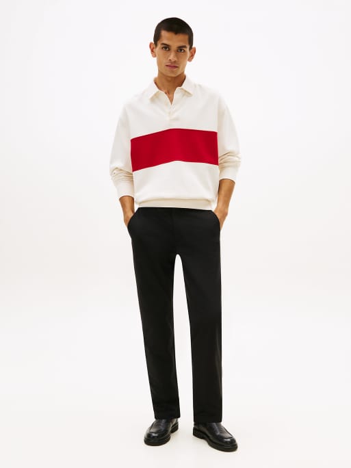 Tommy Hilfiger Performance denton straight leg chinos in black