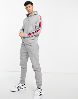 grey tommy hilfiger tracksuit