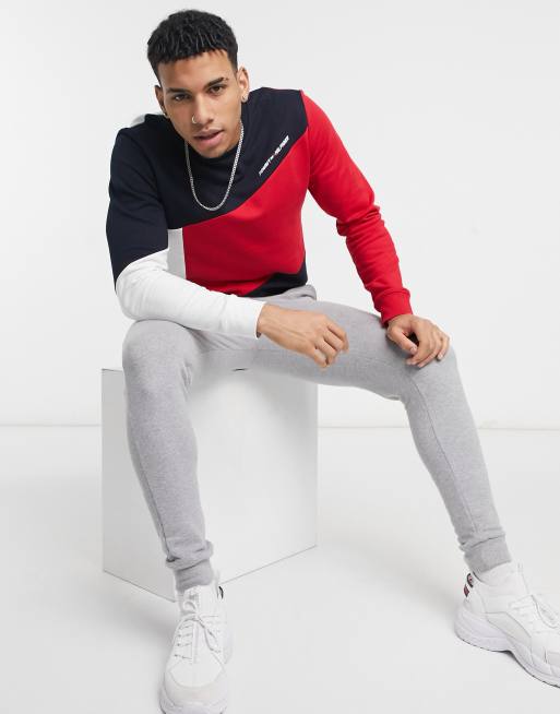 Tommy hilfiger relaxed fit sweatshirt hotsell