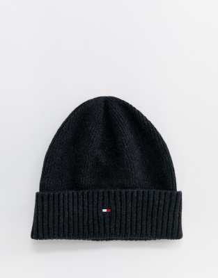 tommy hilfiger cotton cashmere beanie