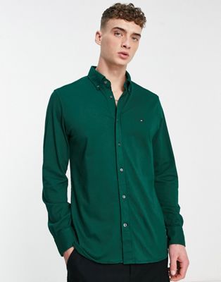 Tommy Hilfiger pique shirt in green