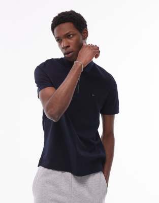 Tommy Hilfiger Pique Zip Polo Shirt