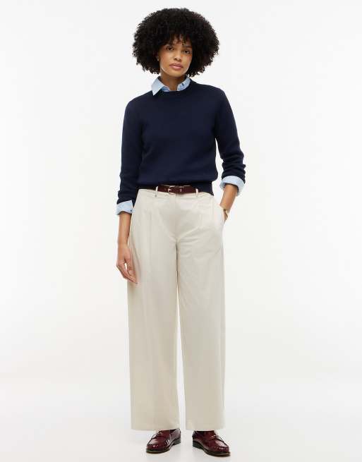 Tommy Hilfiger Pleated barrel chinos in light silt, 2 of 6